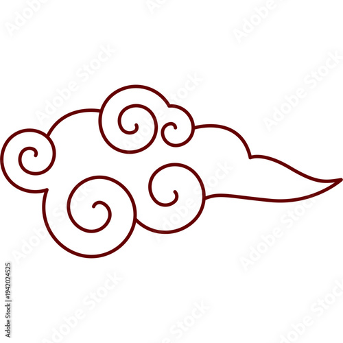 Cloud in chinese stye