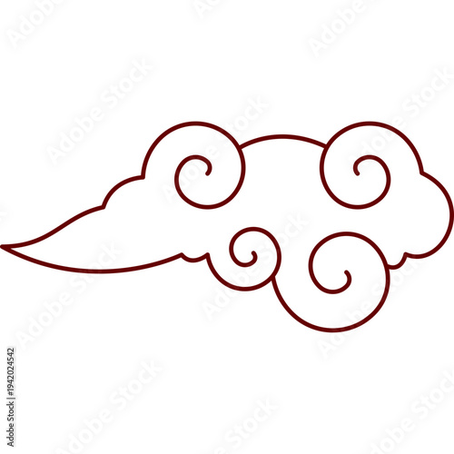 Cloud in chinese stye