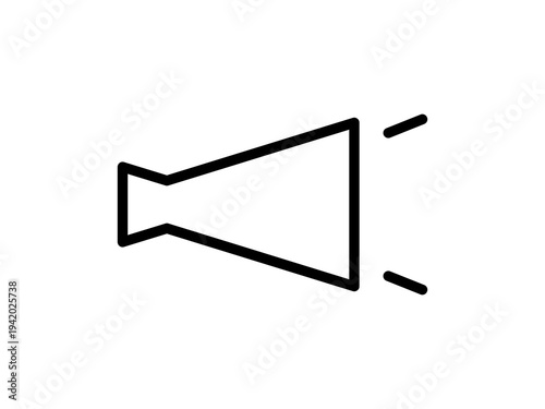 メガホン・拡声器アイコン