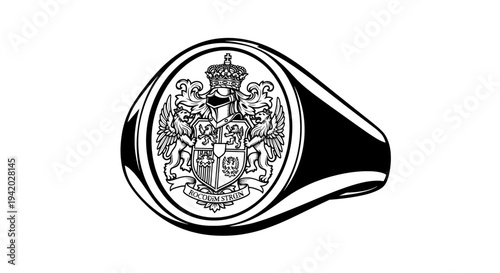 black and white shield with crown lions coat of arms