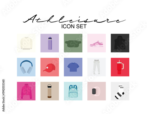 Icon Set - Athleisure