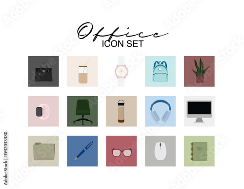 Icon Set - Office