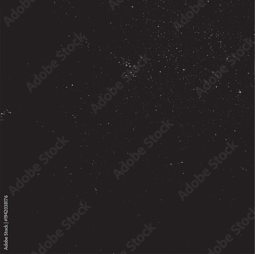 Abstract vector noise. Small particles of debris and dust. Distressed uneven background. Grunge with fine grains isolated on white background. Vector illustration. EPS10.