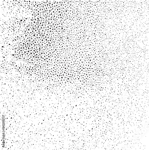 Abstract vector noise. Small particles of debris and dust. Distressed uneven background. Grunge with fine grains isolated on white background. Vector illustration. EPS10.