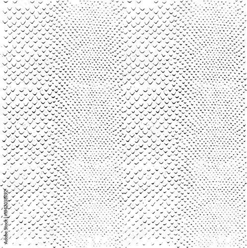 Snakeskin pattern imitation. Lines and spots structural texture. Cool and artsy faux leather background. Abstract vector illustration. Black isolated on white. EPS10