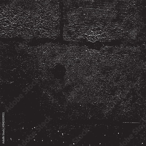 Abstract vector noise. Small particles of debris and dust. Distressed uneven background. Grunge with fine grains isolated on white background. Vector illustration. EPS10.