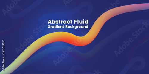 Vibrant abstract fluid gradient background with wavy lines and bright colors