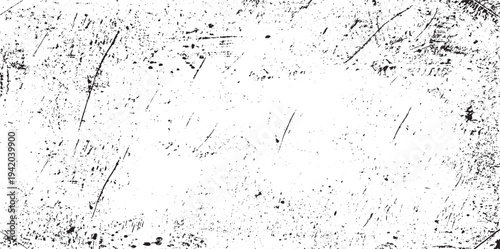 Scratched Grunge Urban Background Texture Vector. Dust Overlay Distress Grainy Grungy Effect. Distressed Backdrop Vector Illustration. Isolated Black on White Background. EPS 10.