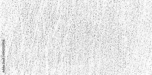 Abstract vector noise. Small particles of debris and dust. Distressed uneven background. Grunge with fine grains isolated on white background. Vector illustration. EPS10.