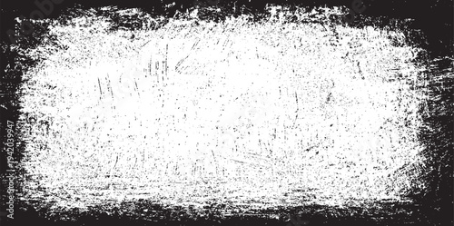 Scratched Frame. Grunge Urban Background Texture Vector. Dust Overlay. Distressed Grainy Grungy Framing Effect. Distressed Backdrop Vector Illustration. EPS 10.