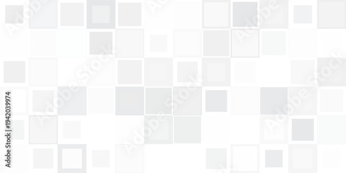 Checkered Pattern Background With Gray And White Tiles For Design Or Presentation