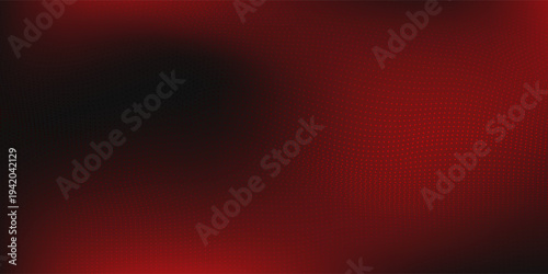 Dot lines black banner with red strokes with soft gradations red gradients with rough noise texture modern