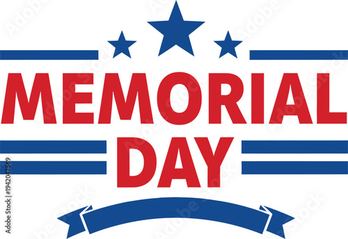 Memorial day tribute honoring fallen heroes and veterans