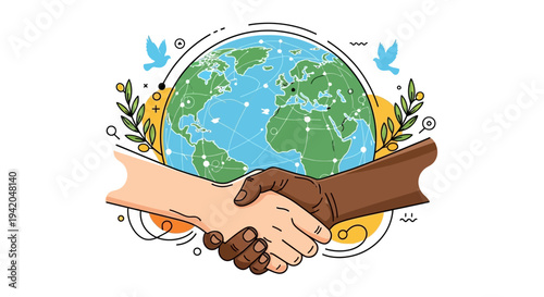 Hands holding the earth symbolizing care, protection, and the concept of saving our planet and protecting the global environment