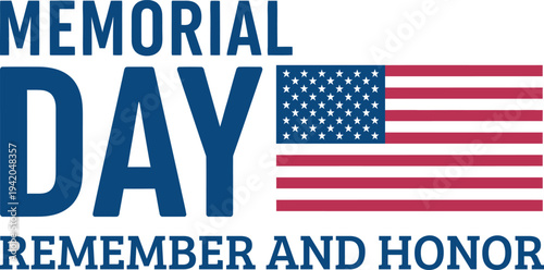 Memorial day tribute honoring fallen heroes and us veterans