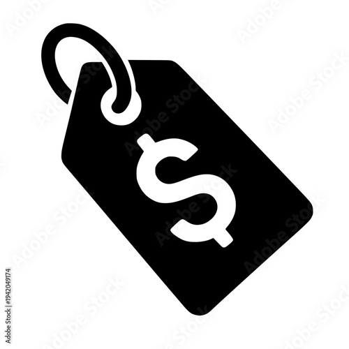 Minimalist RSS feed icon tag isolated on black background for digital media and web design