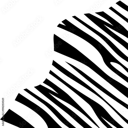 Zebra Pattern Corner