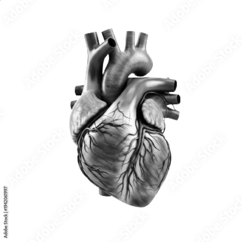 Human Heart Anatomy Medical Diagram Cardiovascular System