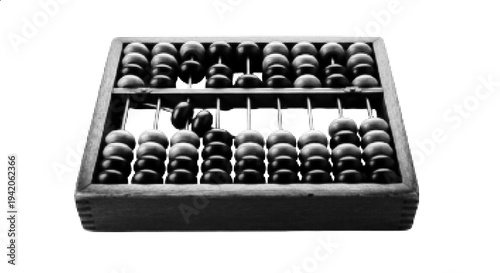 Traditional Abacus Calculator Mathematics Counting Tool