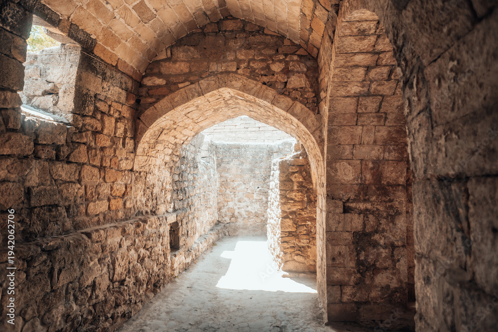 Fototapeta premium an ancient fortress made of stone