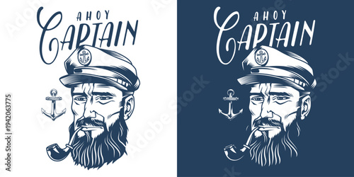 Captain with anchor