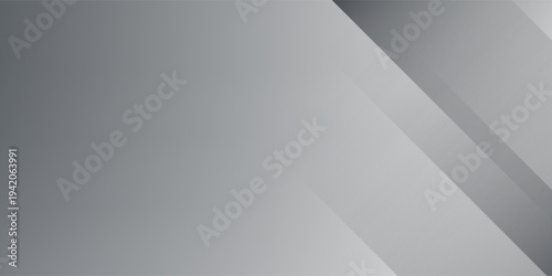A sleek, modern background with diagonal gray stripes. Gray background has a smooth, gradient texture, enhancing its contemporary feel. Vector design. Shiny stripe background. Gray background vector.