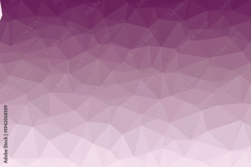 Obraz premium A textured surface displays a rich dark purple polygon gradient shifting from deep shades to lighter tones