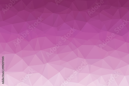 An engaging geometric pattern presents a vivid color gradient transforming from rich magenta to a delicate light pink