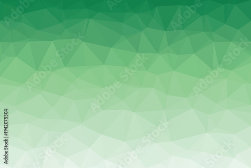 Vibrant grass green low poly gradient surface offers a dynamic and refreshing modern display