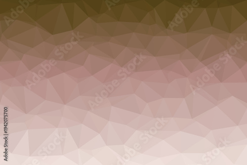 Warm earthy brown and rose low poly gradient texture creates a soothing gentle presentation