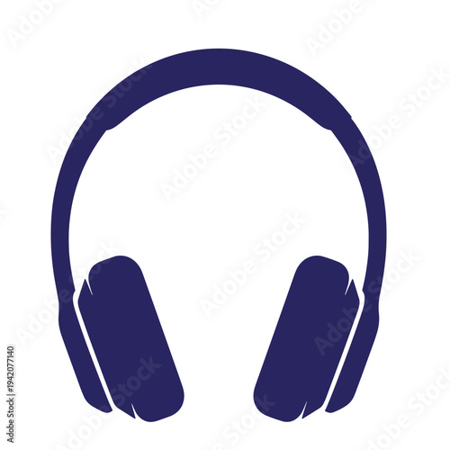 Headphones icon for listening to music or audio on a device  headphones symbol