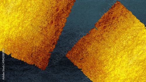 青と金の背景デザイン