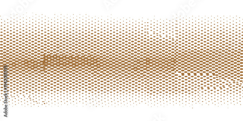 An orange geometric vector illustration features an abstract halftone dot pattern and textured grid element to create a vibrant mosaic wallpaper design with a modern dotted light effect