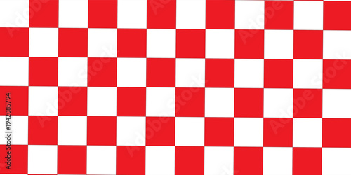 Red white tablecloth pattern lines. Gingham seamless pattern. Christmas backgroound. Strokes texture for textile shirt plaid, tablecloth, cloth, blanket, paper, makeup. Checkered print.