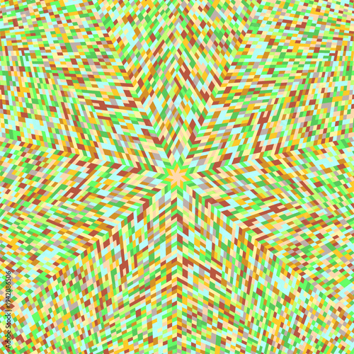 Burst pattern background design - circular psychedelic abstract hypnotic colorful vector illustration