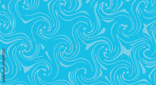 Vector swirl wave pattern background