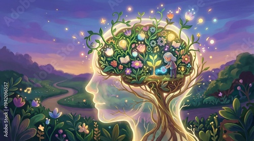 Nurturing brain growth and developing a creative mind