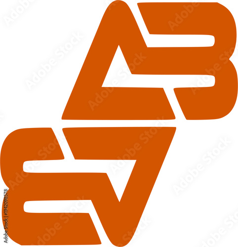 Its thick lines and sharp angles create a sense of stability and construction, making it an ideal choice for architecture firms, real estate development, engineering services, or heavy machinery brand