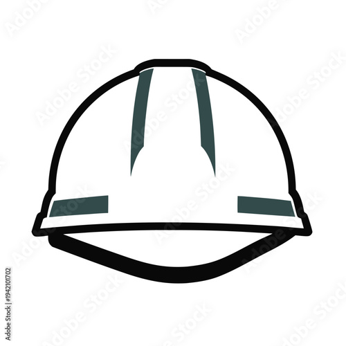 vector illustration of  safety helmet  constructio (16)