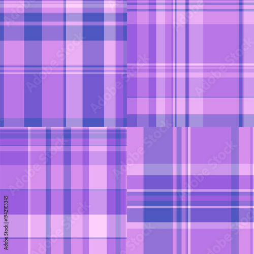 Fall plaid bundle optimized for digital marketing. Seasonal tartan assets adapt across channels. Vector scalability allows flexibility.