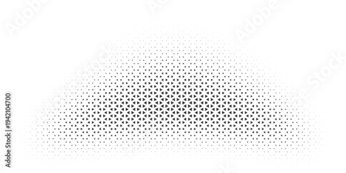 Minimal Triangle Halftone Gradient Abstract Vector Background for Modern Technology Branding, Corporate Presentation Slides, Website Hero Headers, UI Interface Design and Digital Marketing Graphics