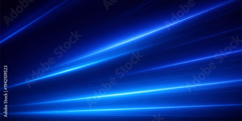 Blue abstract background design featuring dark digital motion waves and light laser rays in a cosmic space backdrop energy illustration
