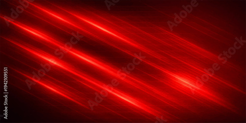 A red abstract background loop features a motion design of silk fabric waves and light curves creating a velvet texture backdrop for a decorative wallpaper concept