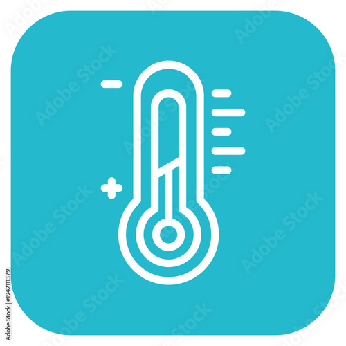 Vector Design Thermometer Icon Style
