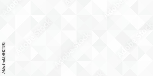 Abstract geometric background with grey and white color tone triangle shapes.