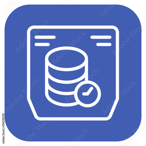 Vector Design Queue Icon Style