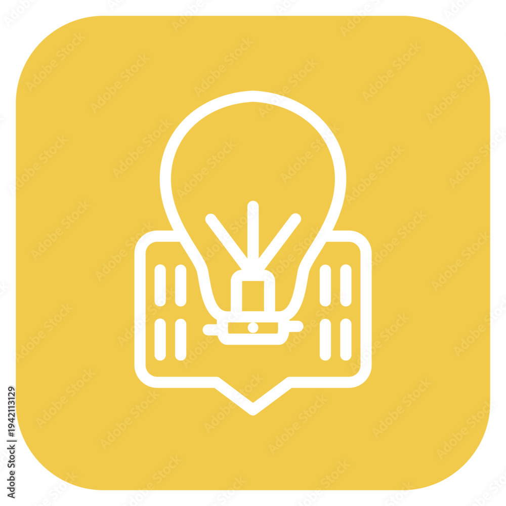 Obraz premium Vector Design Tips Icon Style