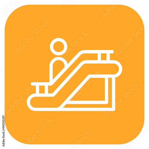 Vector Design Escalator Icon Style