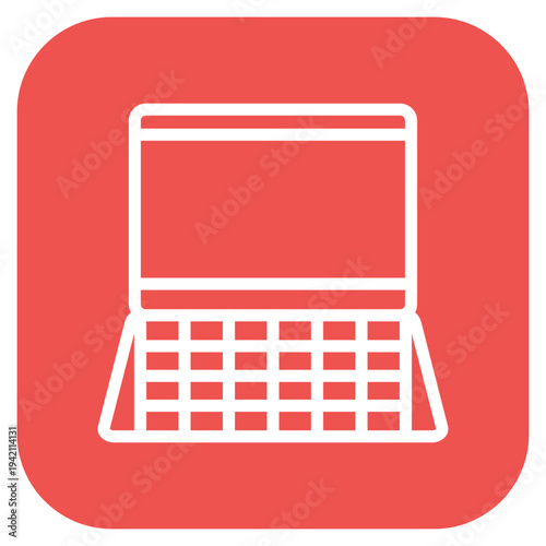 Vector Design Laptop Icon Style