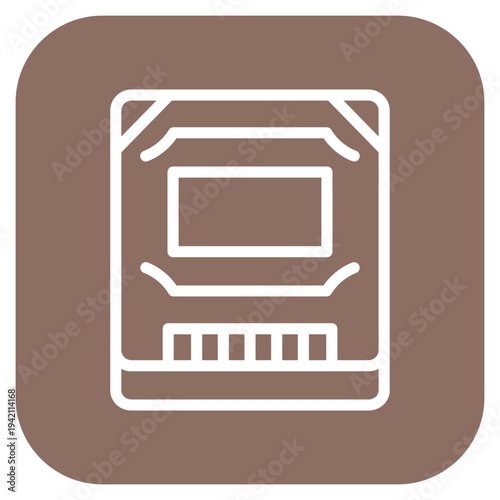 Vector Design Ssd Icon Style